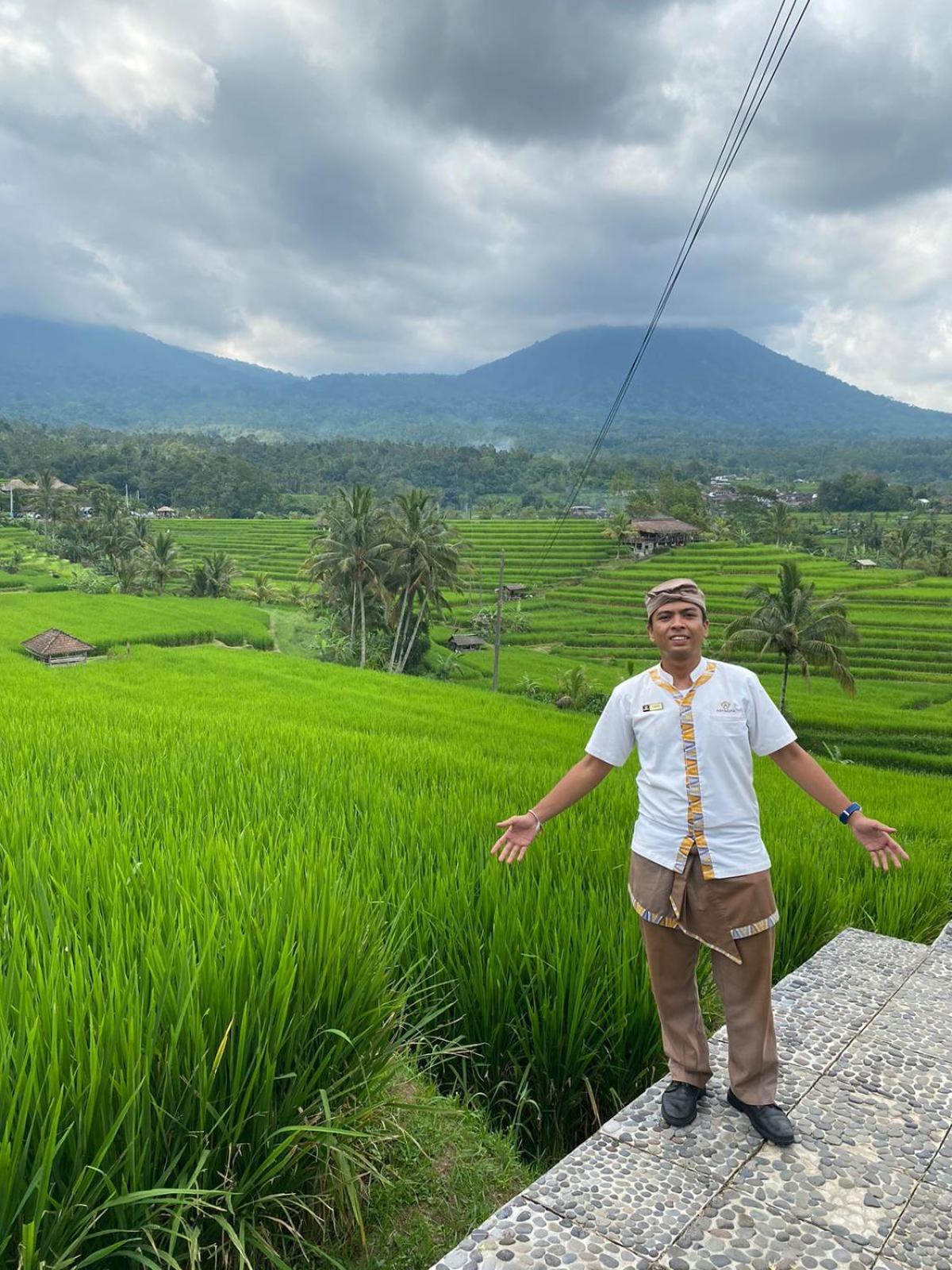 Ferienwohnung Teras Subak Jatiluwih Exterior foto
